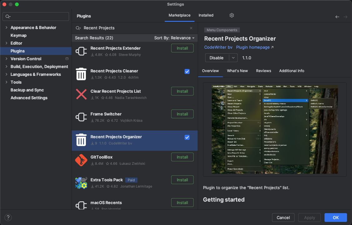Plugin within IntelliJ IDEA